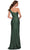 La Femme 30645 - One Shoulder Shiny Sheath Long Dress Special Occasion Dress