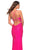 La Femme - 30658 Bead Detailed Cowl Bodycon Dress Prom Dresses