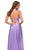 La Femme 30662 - Cross Bodice Satin Gown Special Occasion Dress
