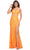 La Femme 30671 - Lace Sweetheart Prom Dress Special Occasion Dress 00 / Orange