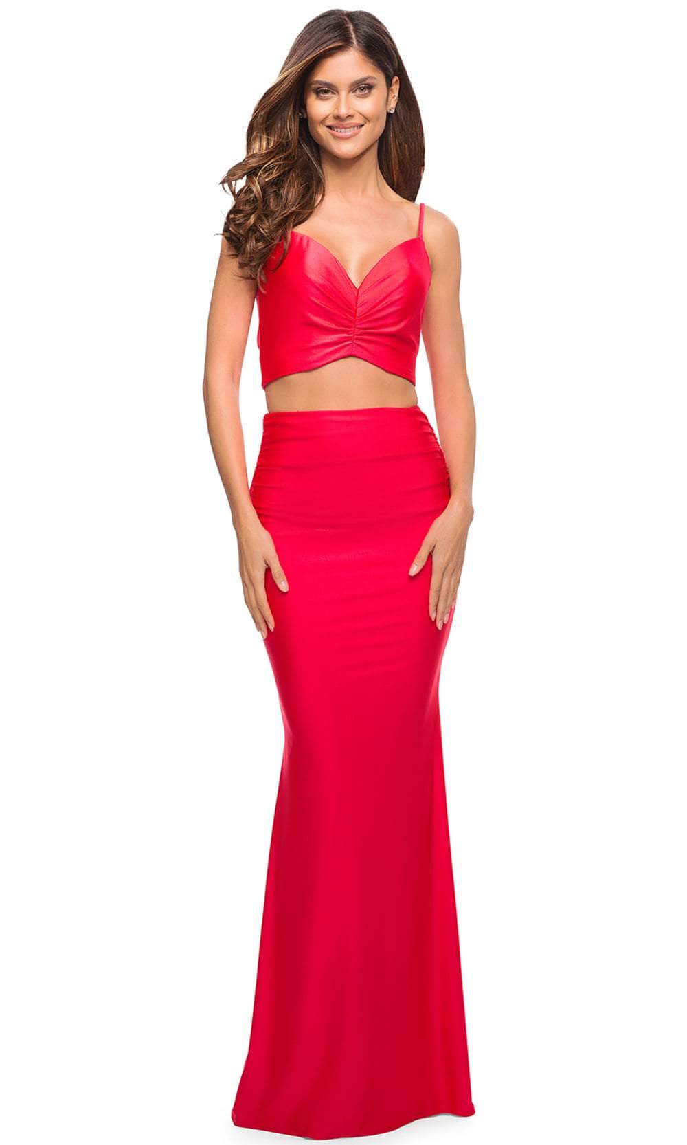 two piece neon dress Neon Color Blocking Sleeveless U-Neck Fake Two Piece Dress women evening dress dresses for women luxury designer party