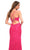 La Femme 30686 - Floral Sheath Evening Dress Special Occasion Dress