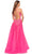 La Femme 30693 - Sleeveless Lace Appliqué Long Dress Special Occasion Dress
