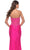 La Femme 30696 - Embroidered Lace Strapless Gown Special Occasion Dress