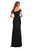 La Femme 30703 - Ruched Sheath Gown Prom Dresses