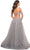 La Femme 30810 - Lace Applique A-Line Gown Special Occasion Dress