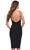 La Femme 30864 - Wrap Midi Homecoming Dress Special Occasion Dress