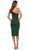 La Femme 30919 - One Shoulder Midi Homecoming Dress Special Occasion Dress