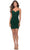 La Femme 30920 - Sheer Corset Homecoming Dress Special Occasion Dress 00 / Emerald