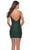 La Femme 30923 - Sequined V-Back Cocktail Dress Special Occasion Dress