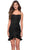 La Femme 30945 - Scoop Ruffled Sheath Cocktail Dress Homecoming Dresses