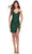 La Femme 30946 - Ruched Sequin Homecoming Dress Special Occasion Dress 00 / Emerald