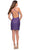 La Femme 30959 - High Slit V Neck Cocktail Dress Homecoming Dresses