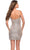 La Femme 30986 - Square Neck Sequin Cocktail Dress Homecoming Dresses