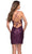 La Femme 31035 - Strappy Back Sequin Cocktail Dress Homecoming Dresses
