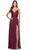 La Femme 31090 - Ruched V-Neck Prom Dress Special Occasion Dress