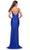 La Femme 31109 - Crisscross Bodice Fitted Long Dress Special Occasion Dress
