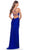 La Femme 31123 - Beaded Cowl Prom Dress Special Occasion Dress