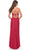 La Femme 31127 - Lace-Up Back Ruched Prom Gown Special Occasion Dress
