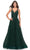 La Femme 31149 - Ruched A-line Tulle Long Dress Special Occasion Dress