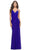 La Femme 31169 - Draped Sheath Prom Dress Special Occasion Dress
