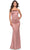 La Femme 31189 - Strapless Sheath Prom Dress Special Occasion Dress 00 / Mauve