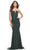 La Femme 31226 - Strapless Mermaid Prom Dress Special Occasion Dress 00 / Dark Emerald