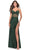 La Femme 31229 - Sweetheart Sheer Corset Long Dress Special Occasion Dress 00 / Emerald