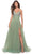 La Femme 31238 - Beaded Tulle Prom Dress Special Occasion Dress 00 / Sage