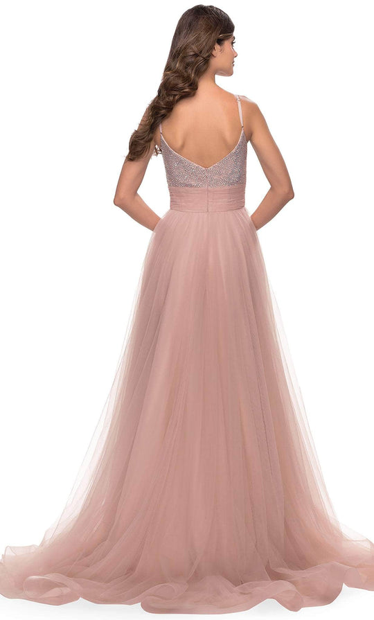 La Femme 31238 - Beaded Tulle Prom Dress