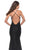 La Femme 31265 - Lace Applique Trumpet Long Dress Special Occasion Dress