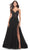 La Femme 31271 - Sweetheart Scalloped Lace Evening Dress Special Occasion Dress 00 / Black