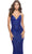 La Femme 31291 - Sequin Deep V Neck Evening Dress Special Occasion Dress