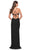 La Femme 31293 - Crisscross Strap  Sleeveless Prom Dress Special Occasion Dress