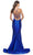 La Femme 31295 - V-Neckline Mermaid Evening Dress Special Occasion Dress