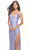 La Femme 31326 - Fringed Slit Prom Dress Special Occasion Dress
