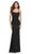 La Femme 31330 - Scoop Sheath Prom Dress Prom Dresses 00 / Black