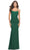 La Femme 31330 - Scoop Sheath Prom Dress Special Occasion Dress 00 / Emerald
