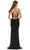 La Femme 31334 - Open Lace Up Back Prom Dress Special Occasion Dress