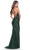 La Femme 31336 - Lace-Up Back Evening Dress Special Occasion Dress