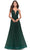 La Femme 31347 - Ruched Side Cutout Evening Dress Special Occasion Dress