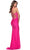 La Femme 31365 - Lace Up back Evening Dress Special Occasion Dress