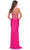 La Femme 31365 - Lace Up back Evening Dress Special Occasion Dress