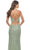 La Femme 31388 - V-Neckline Sheath Long Dress Special Occasion Dress