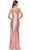 La Femme 31391 - One Shoulder Sheath Prom Dress Special Occasion Dress