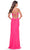 La Femme 31446 - Twisted Knot V-Neck Prom Dress Special Occasion Dress