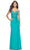 La Femme 31447 - Lace Applique Corset Bodice Prom Dress Special Occasion Dress