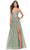 La Femme 31503 - Embroidered A-Line Long Dress Special Occasion Dress 00 / Sage