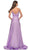 La Femme 31505 - Satin A-Line Prom Dress Special Occasion Dress