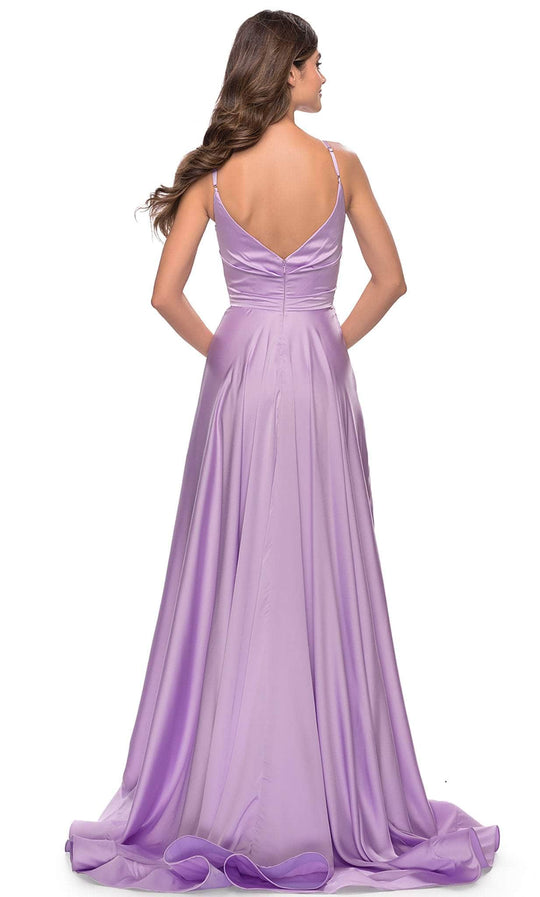 La Femme 31505 - Satin A-Line Prom Dress